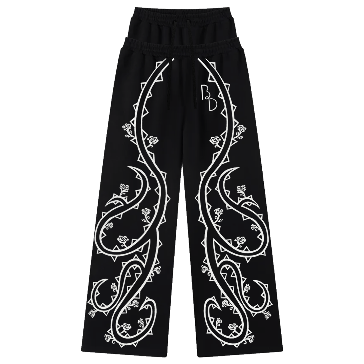 [COMING SOON] - Floral Double-Waisted Sweatpants